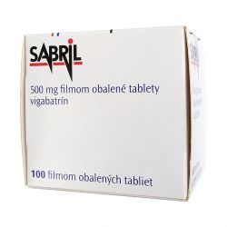 Сабрил (Вигабатрин) таблетки 500мг №100 (100 таблеток) в Волгограде и области фото