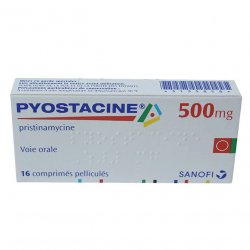 Пиостацин (Пристинамицин) таблетки 500мг №16 в Волгограде и области фото